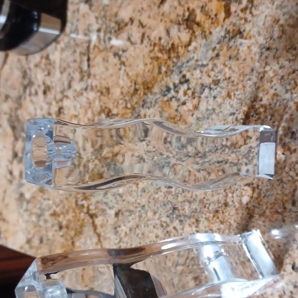 Lenox crystal candlesticks - Picture 4 of 9